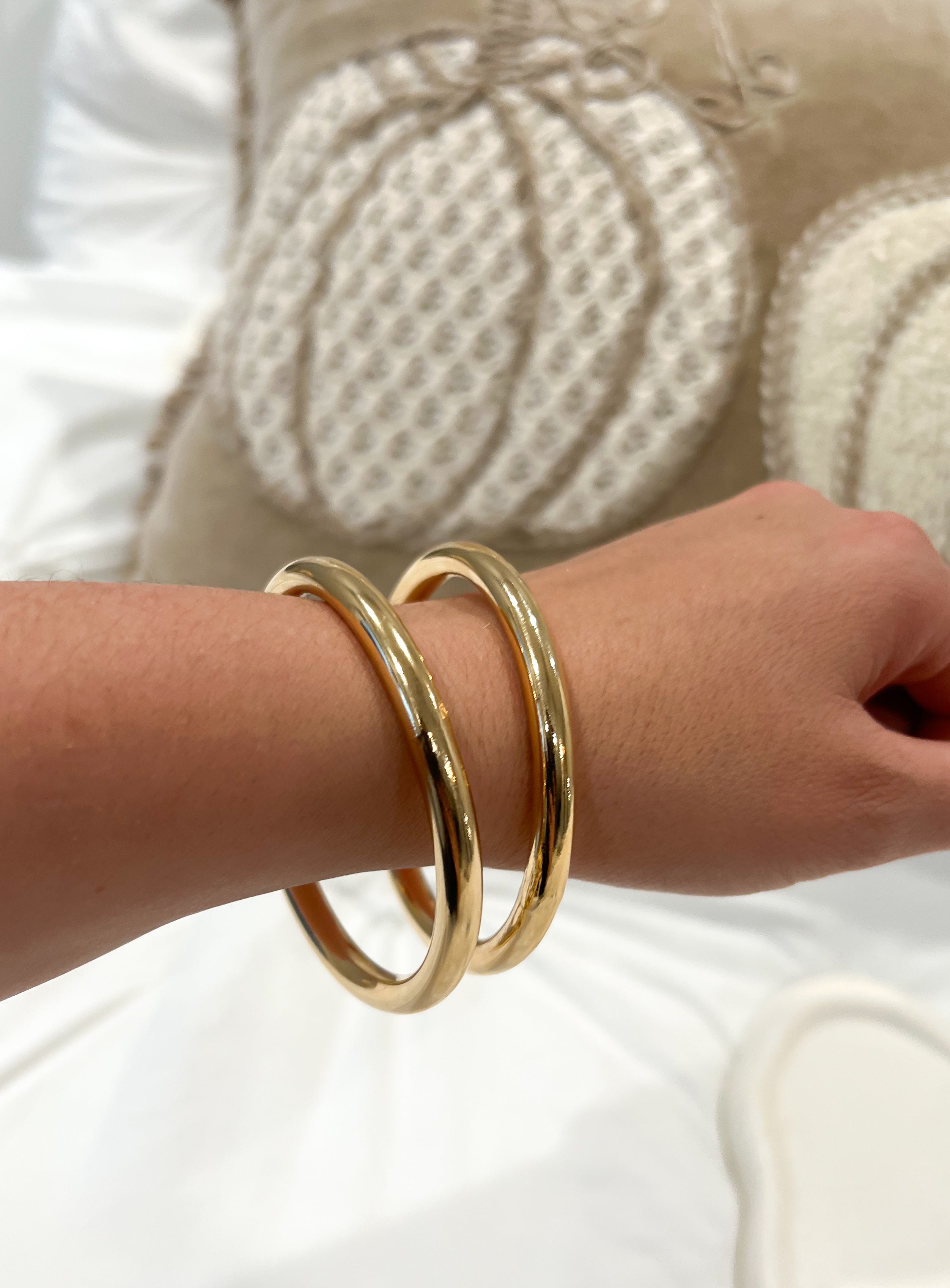 Chunky Plain Bangle