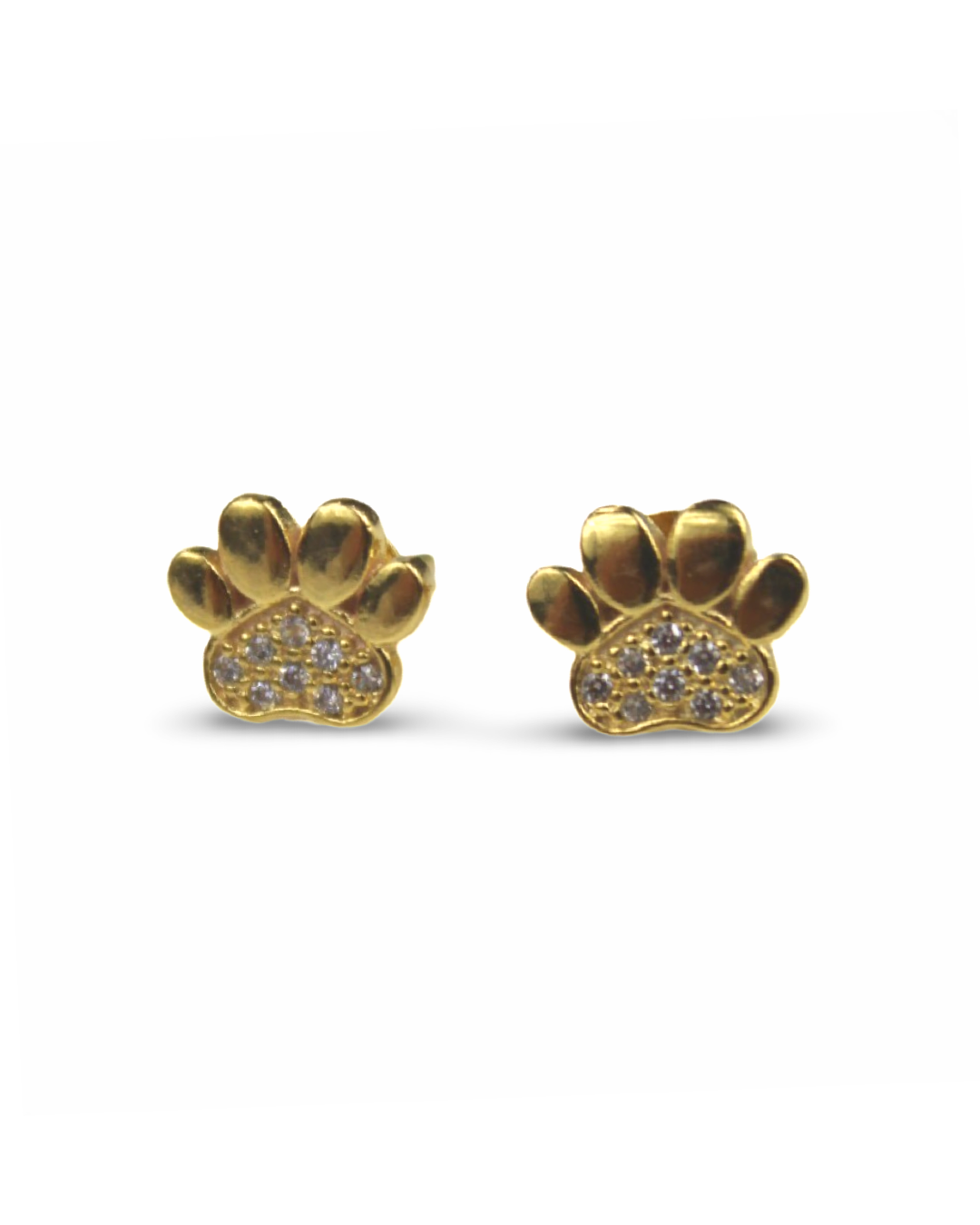 Diamond Paw Studs