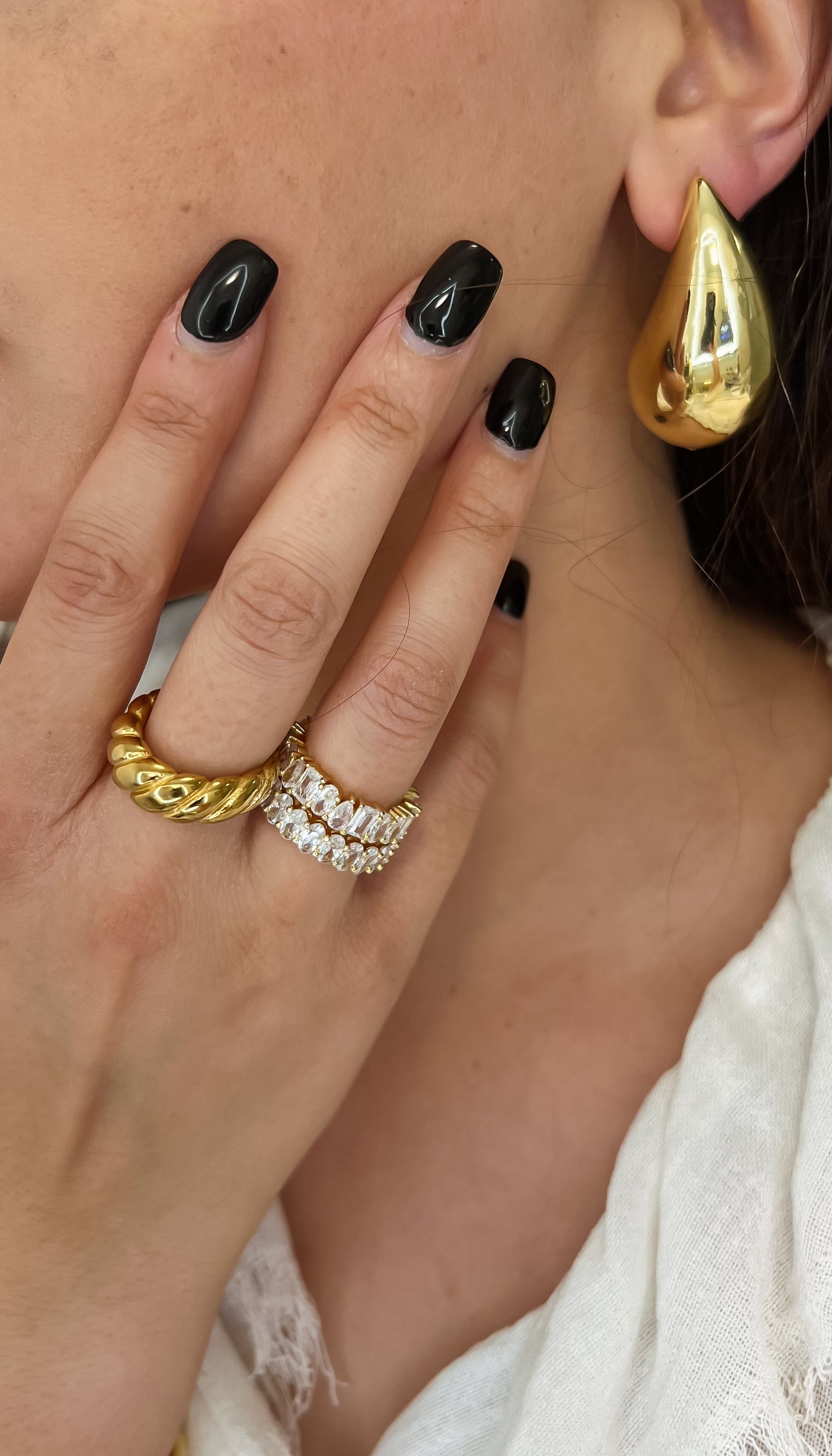 Carissa Croissant Ring