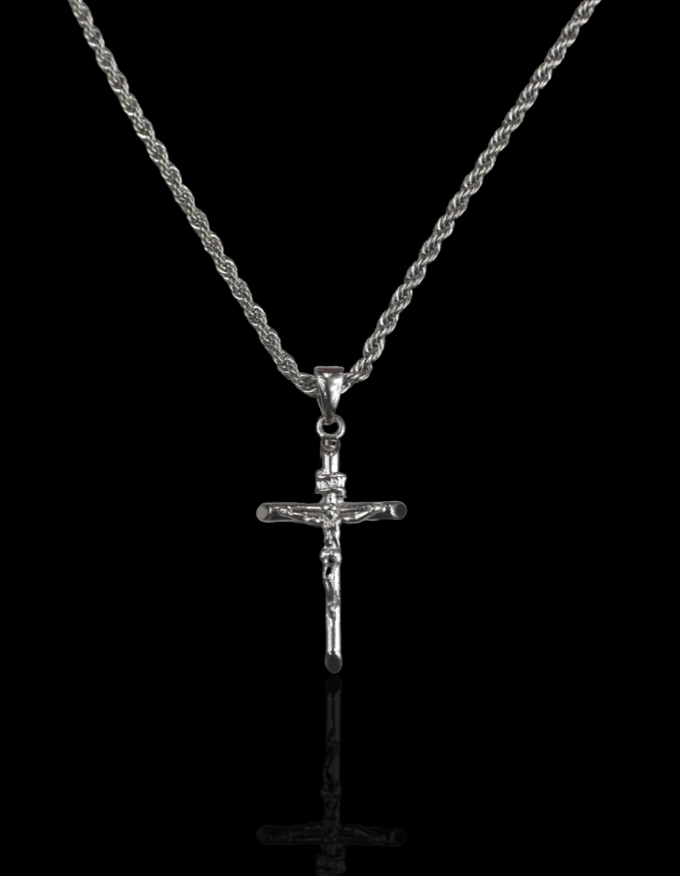 Silver Cross Necklace