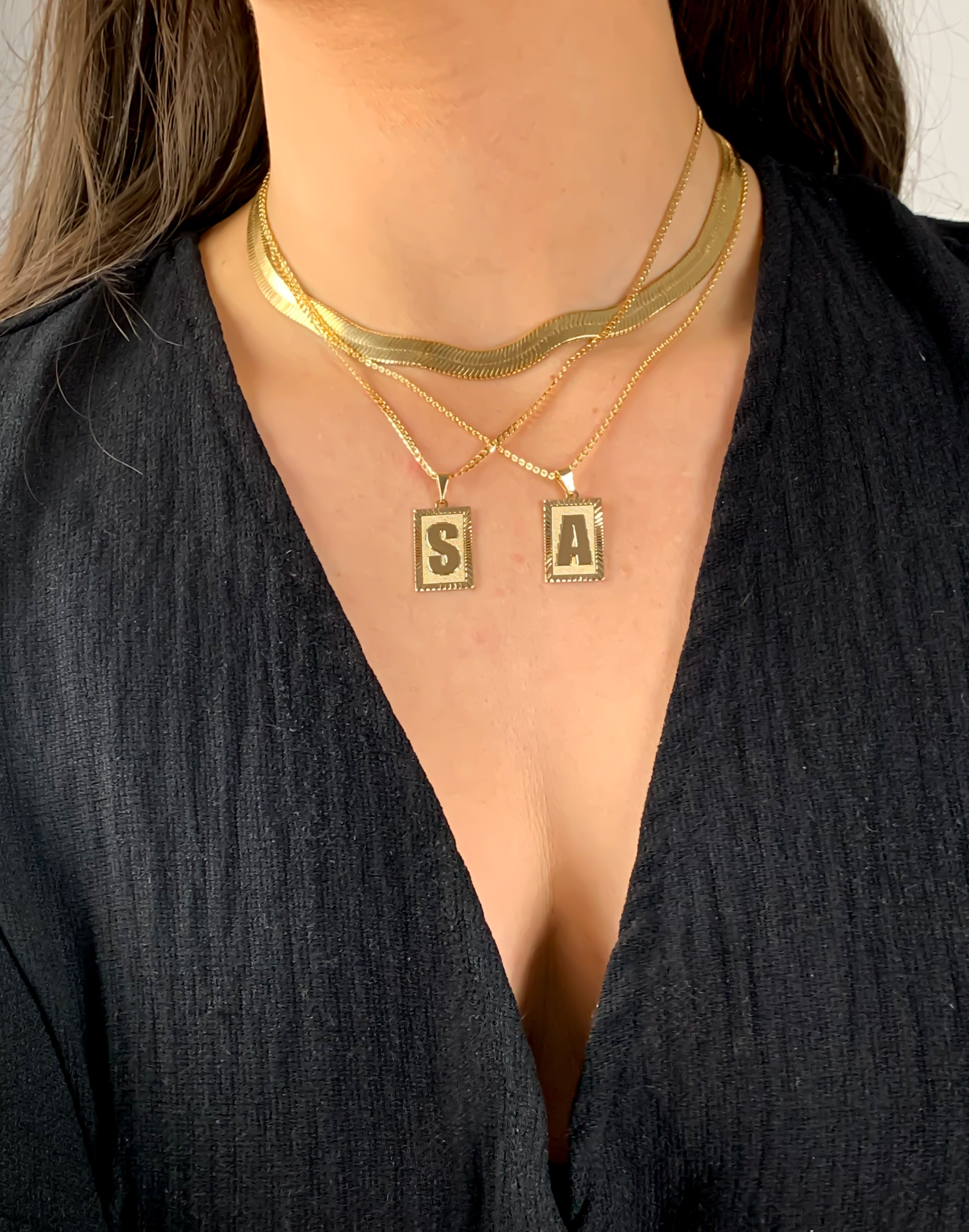 Alexandra Initial Necklace