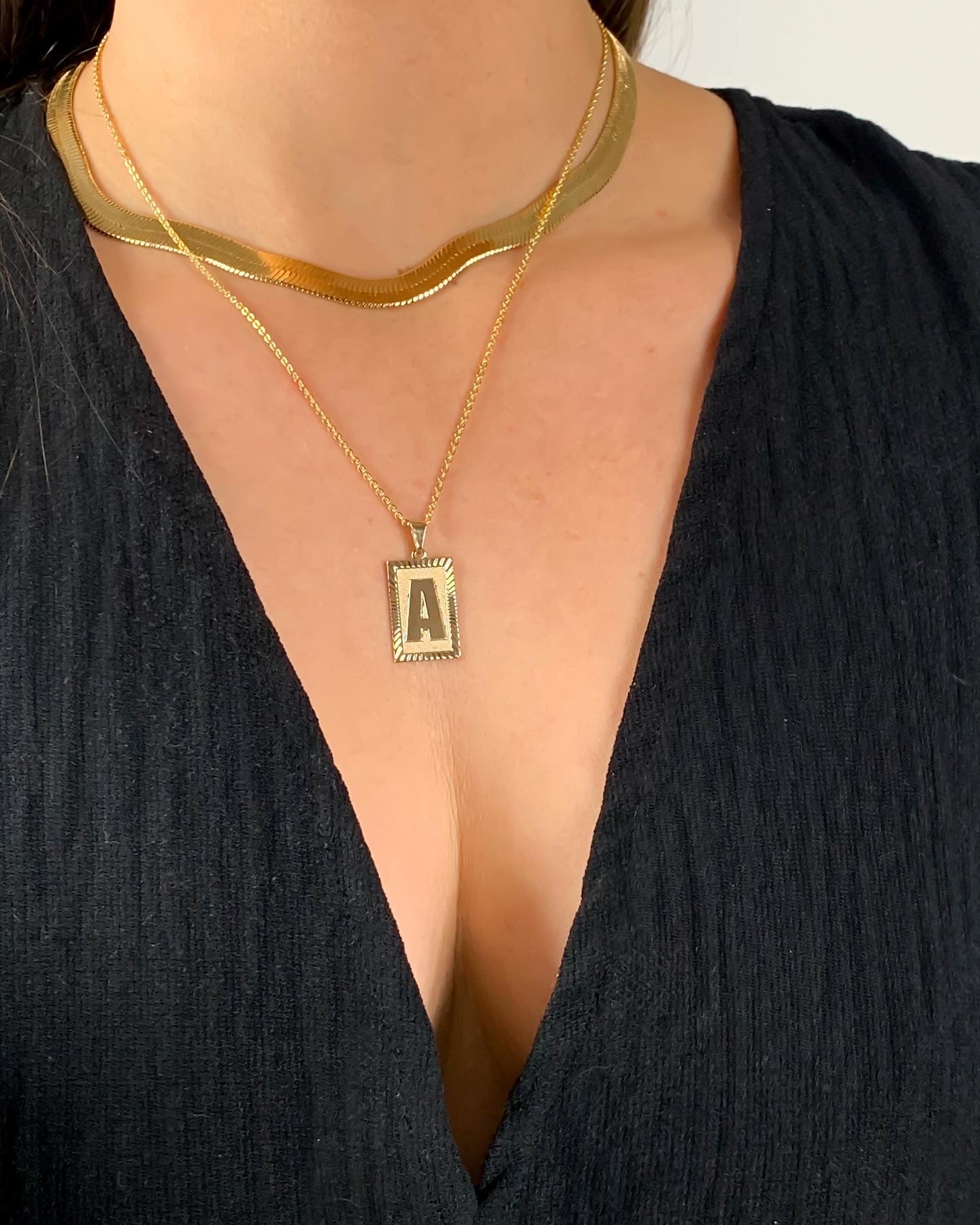 Alexandra Initial Necklace
