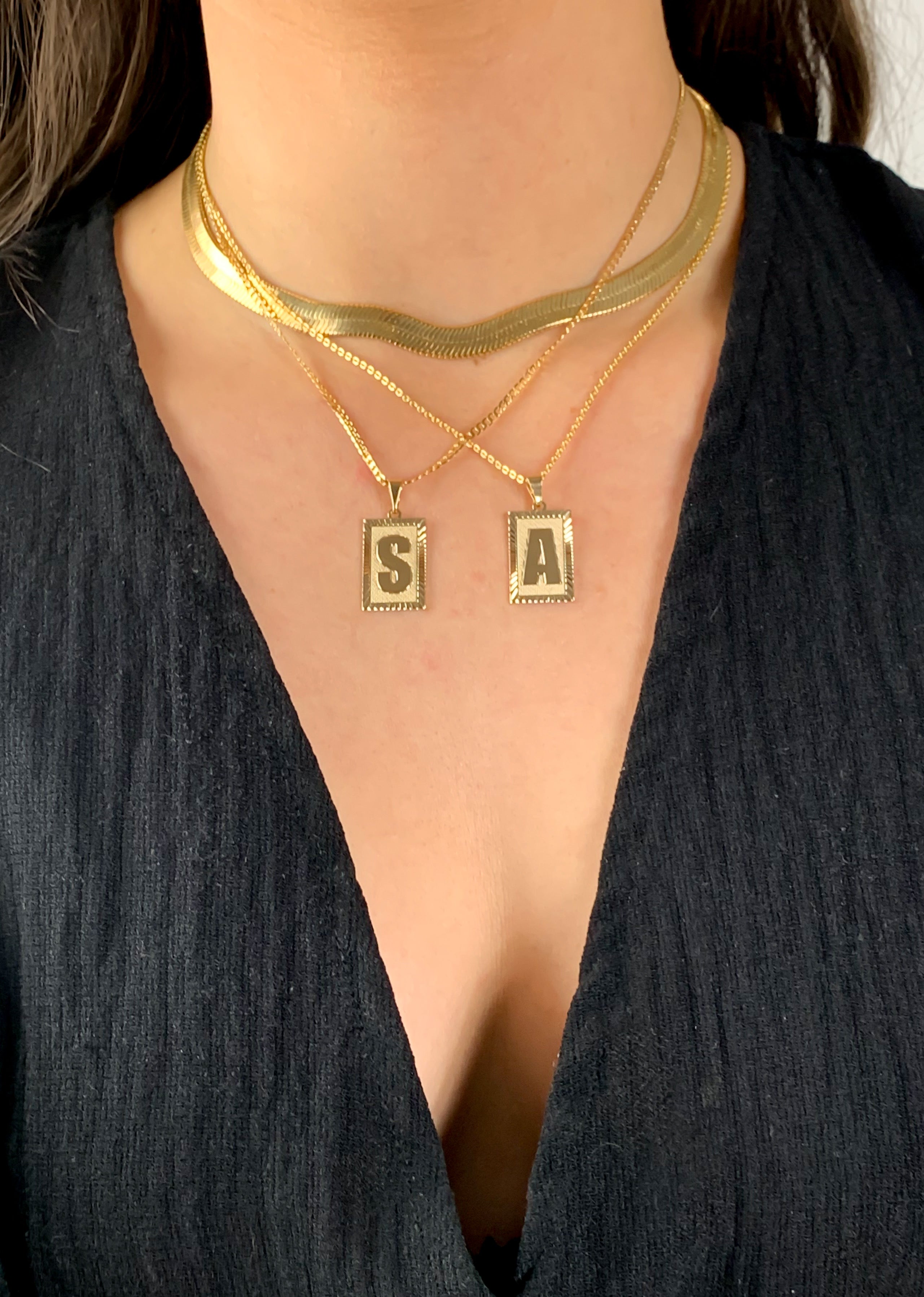 Alexandra Initial Necklace