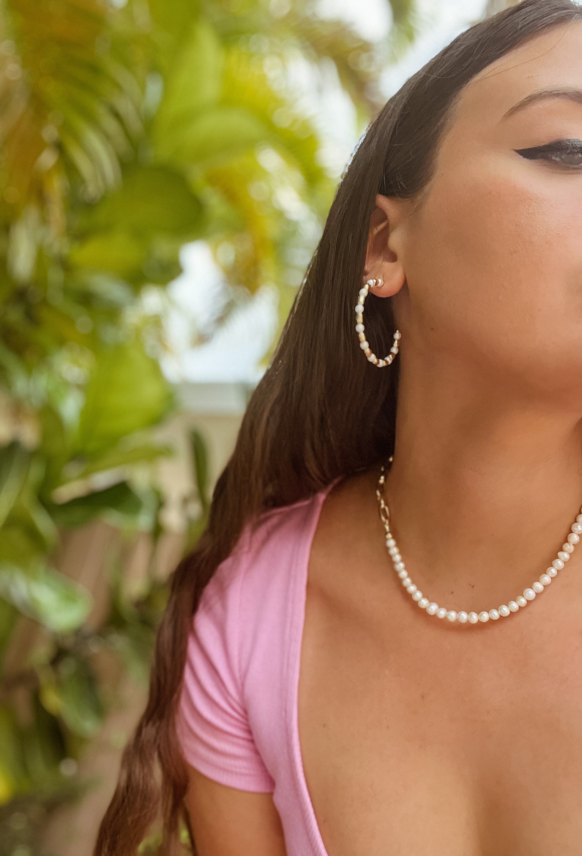 Lydia Pearl Hoops