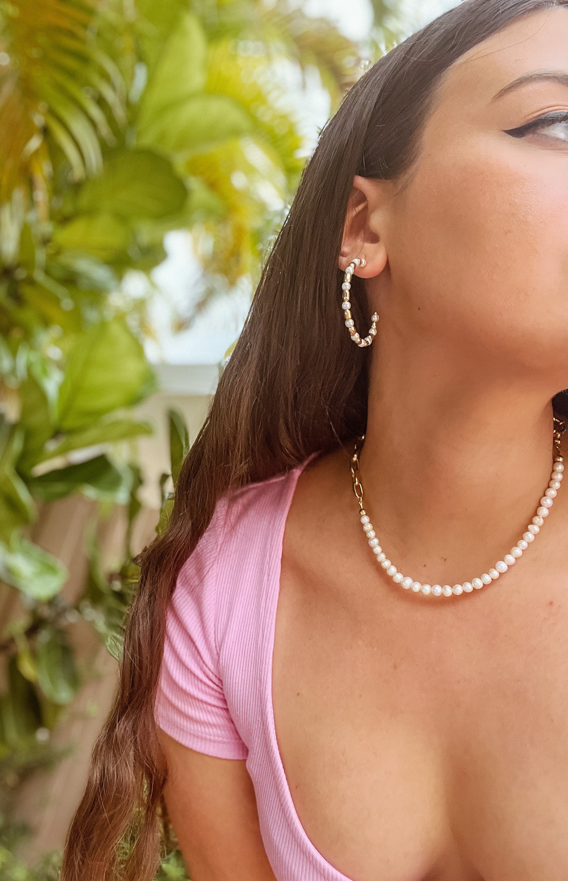 Lydia Pearl Hoops