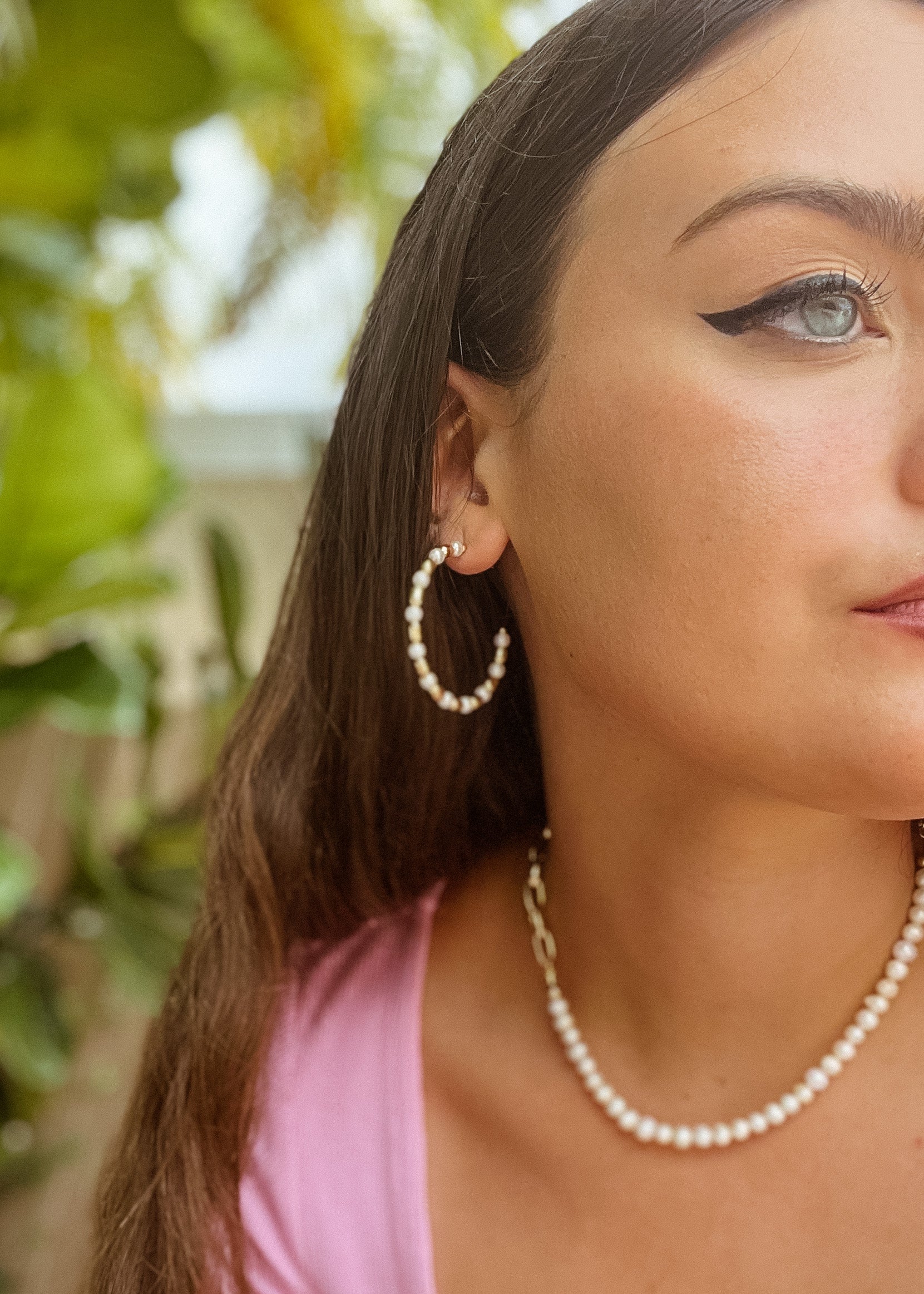Lydia Pearl Hoops