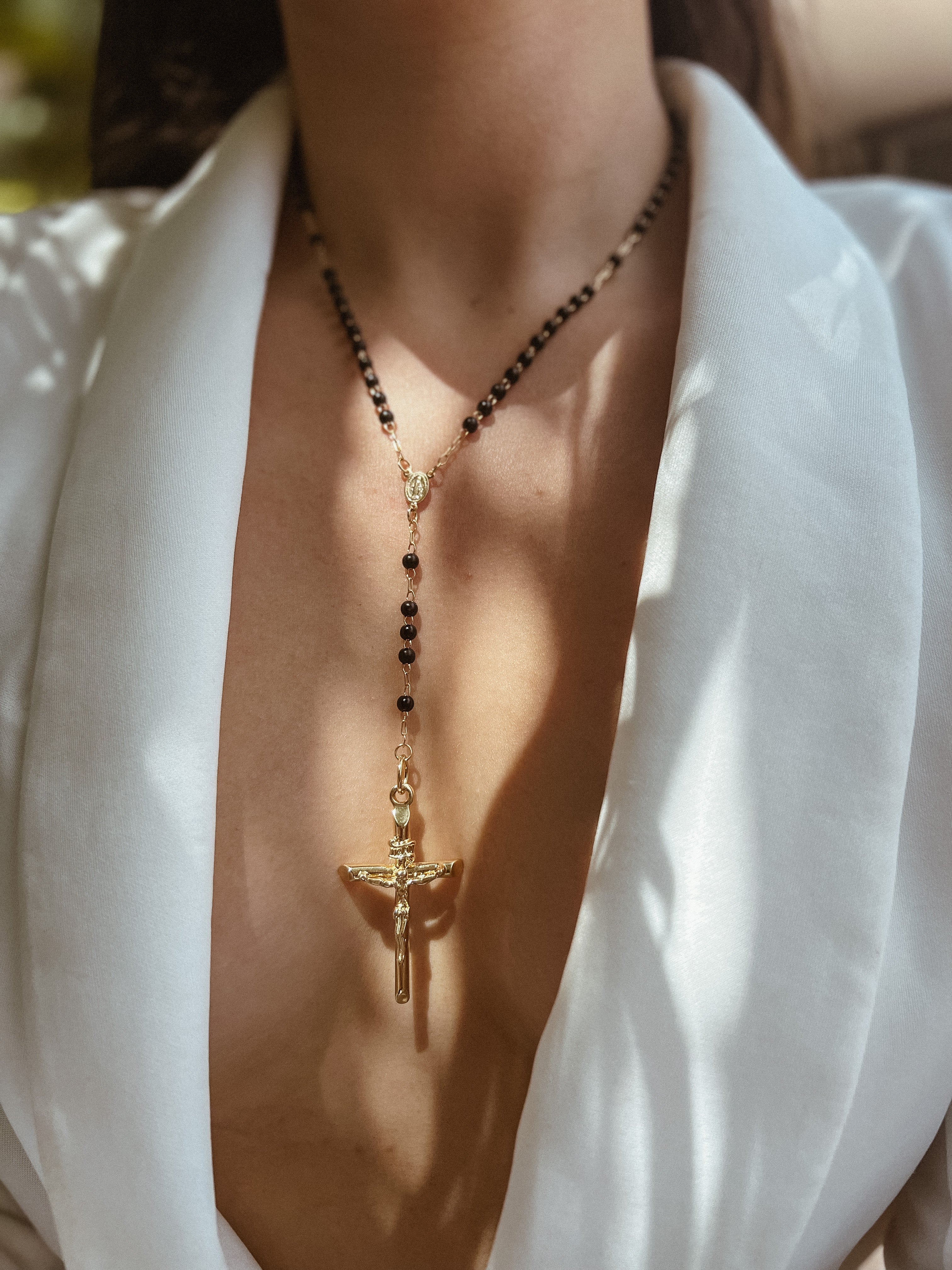 Onyx Rosary