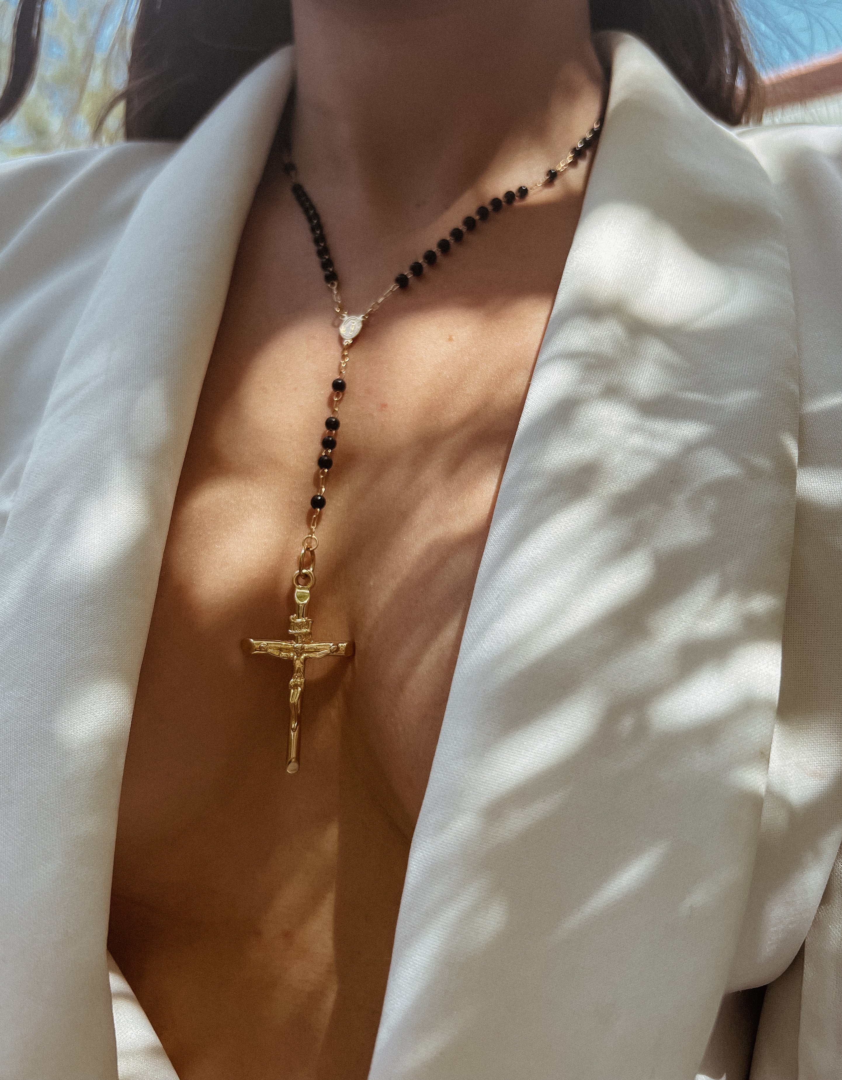 Onyx Rosary