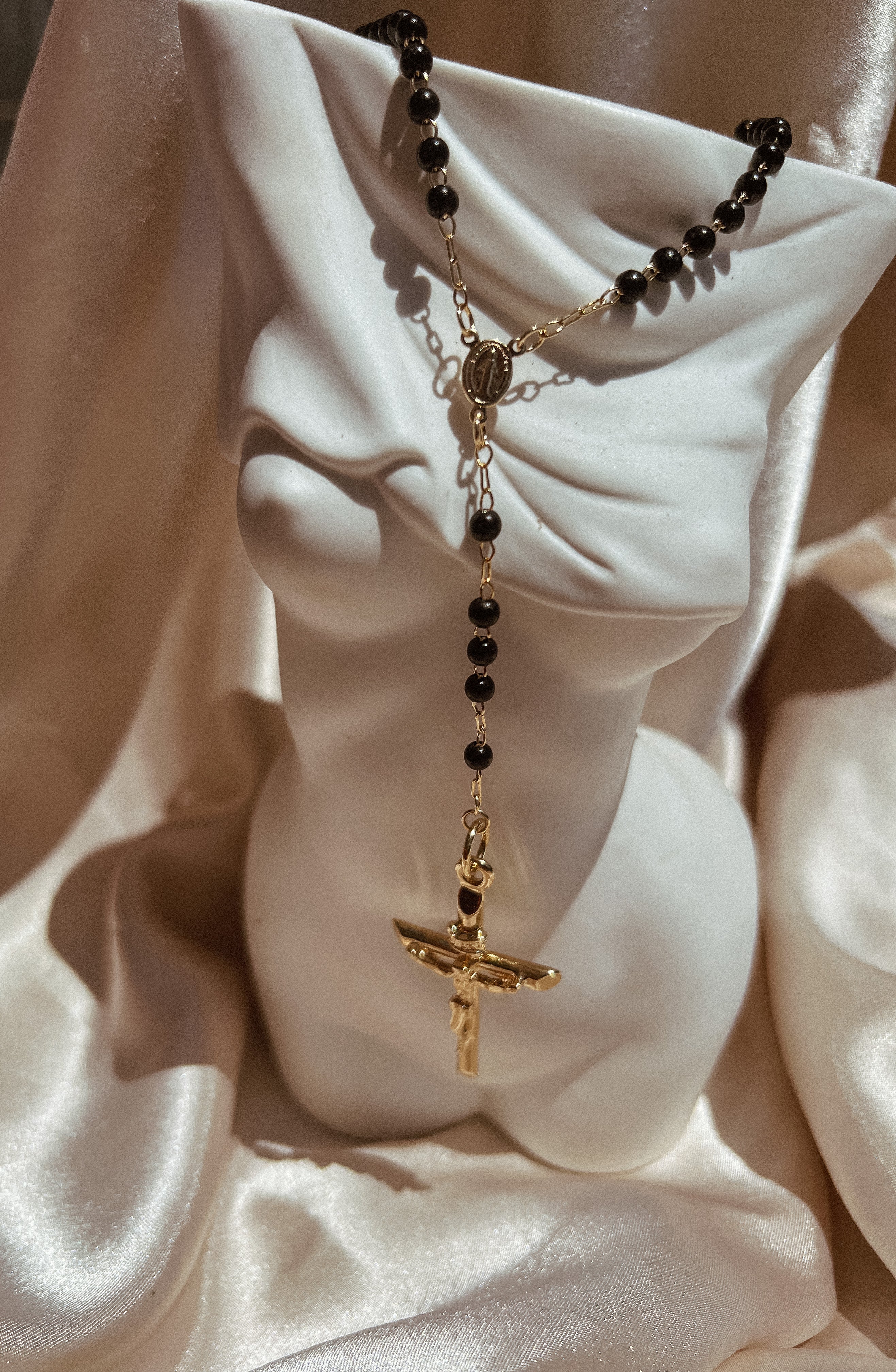 Onyx Rosary