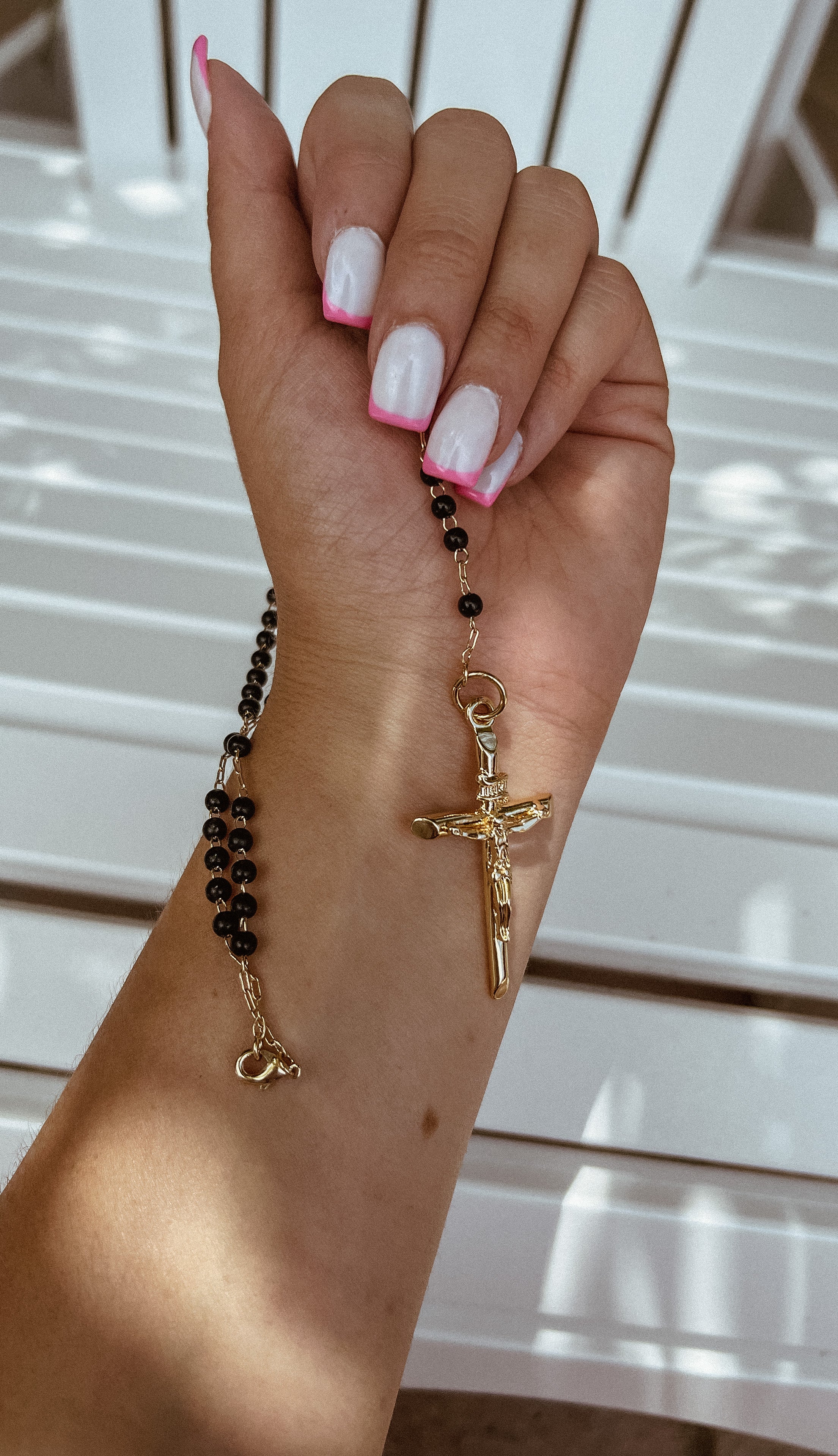 Onyx Rosary