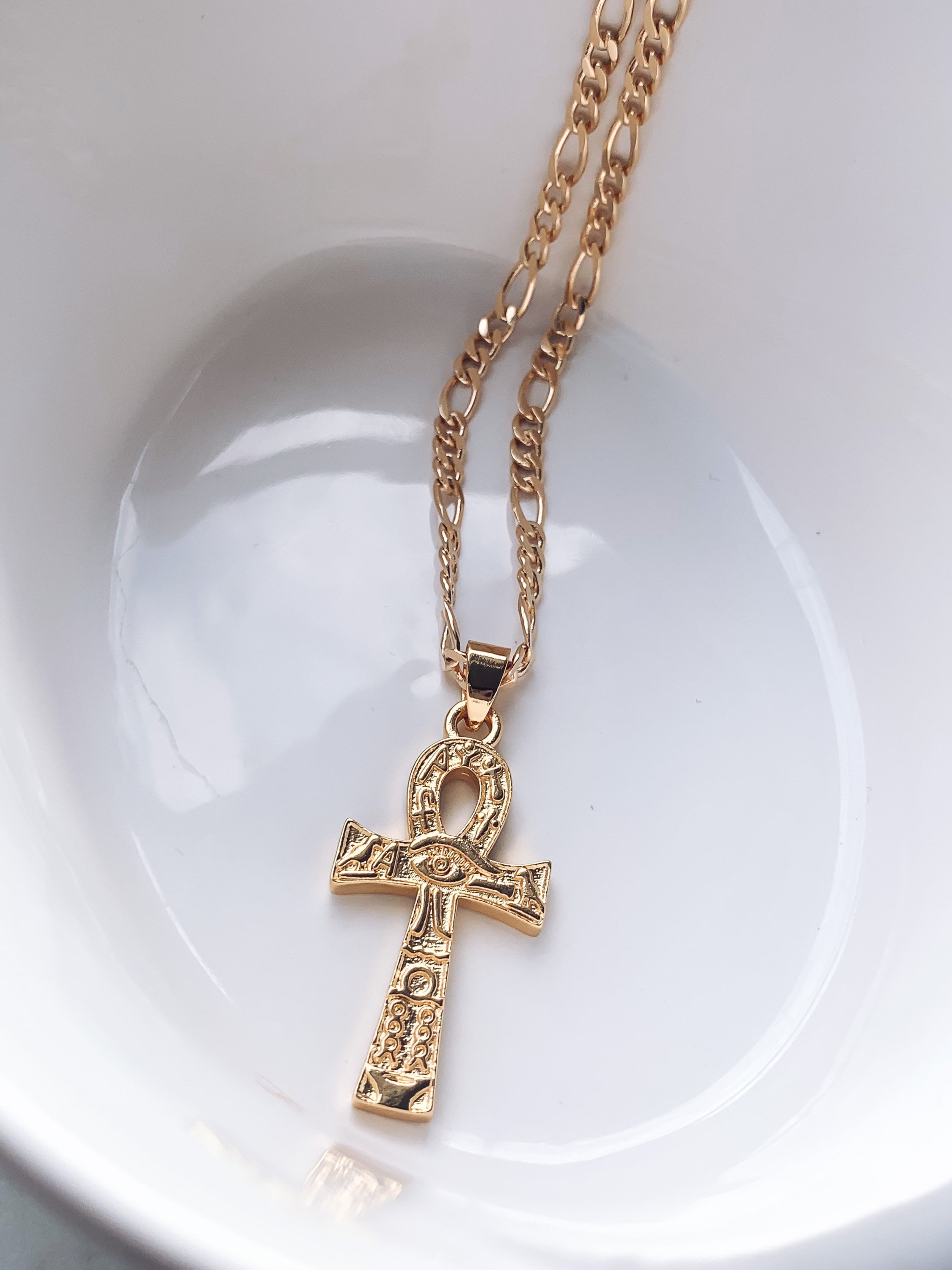 Rhodes Ankh Necklace