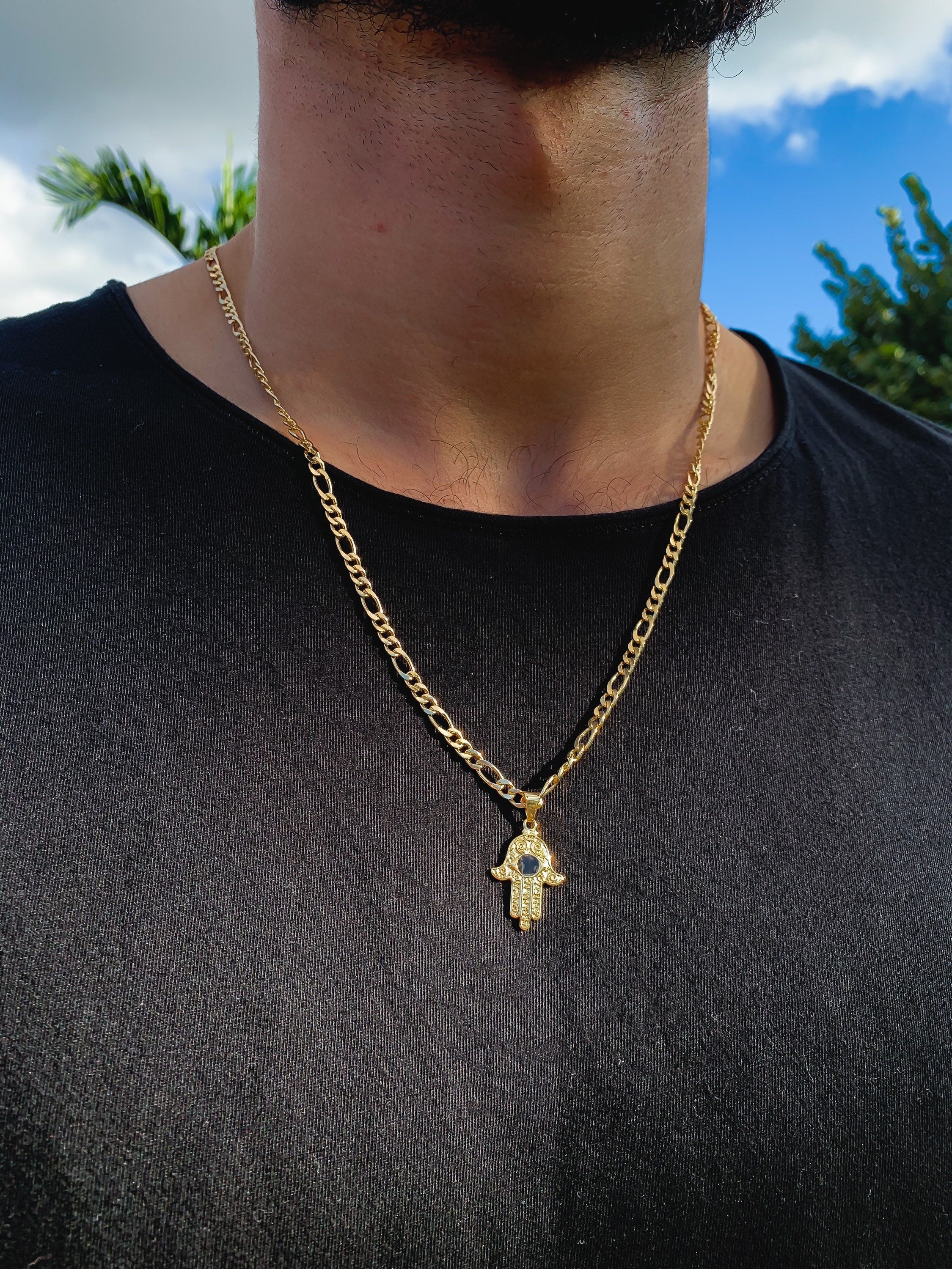 Elias Hamsa Necklace