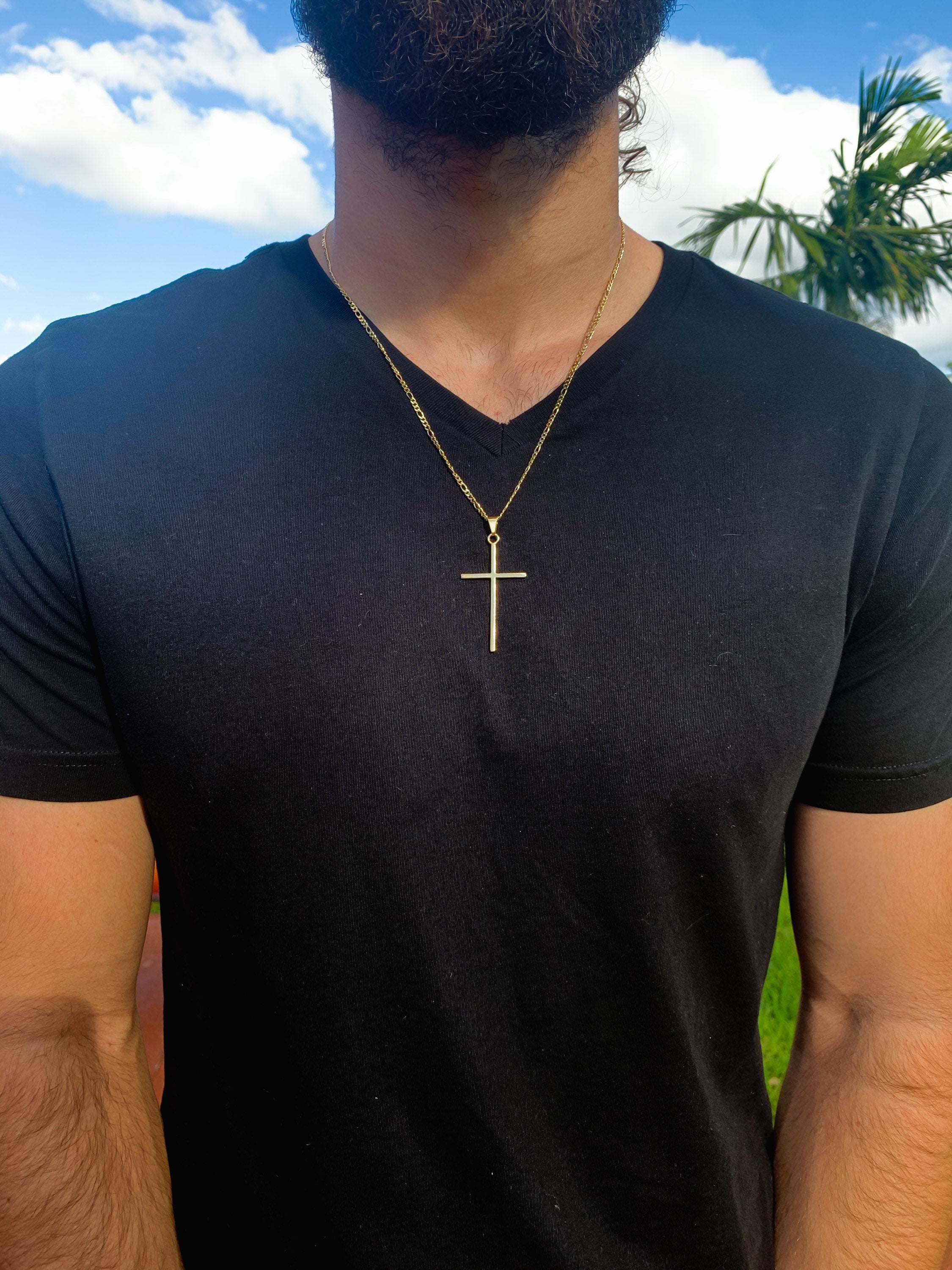 Simple Cross Necklace