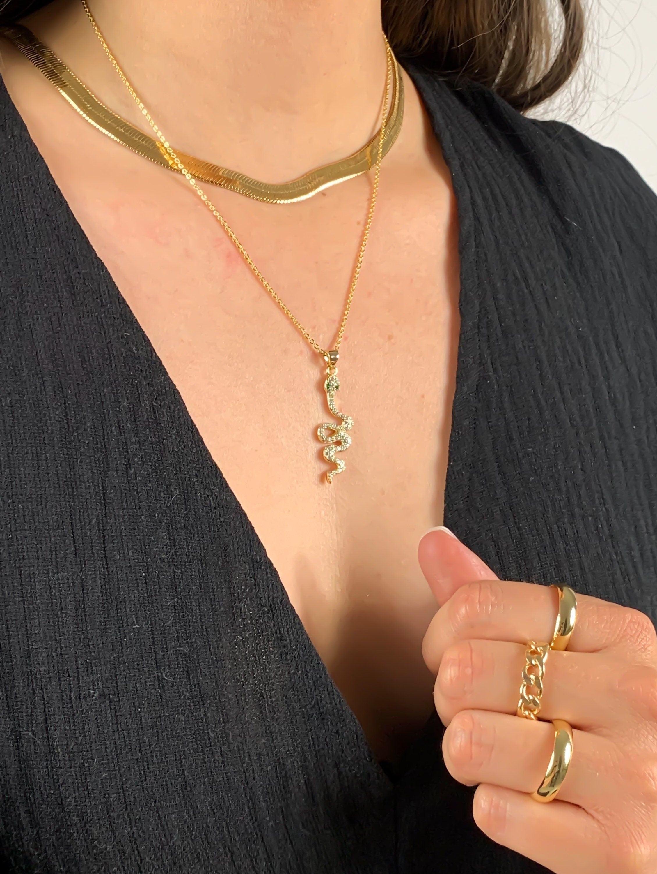 Ophis Snake Necklace