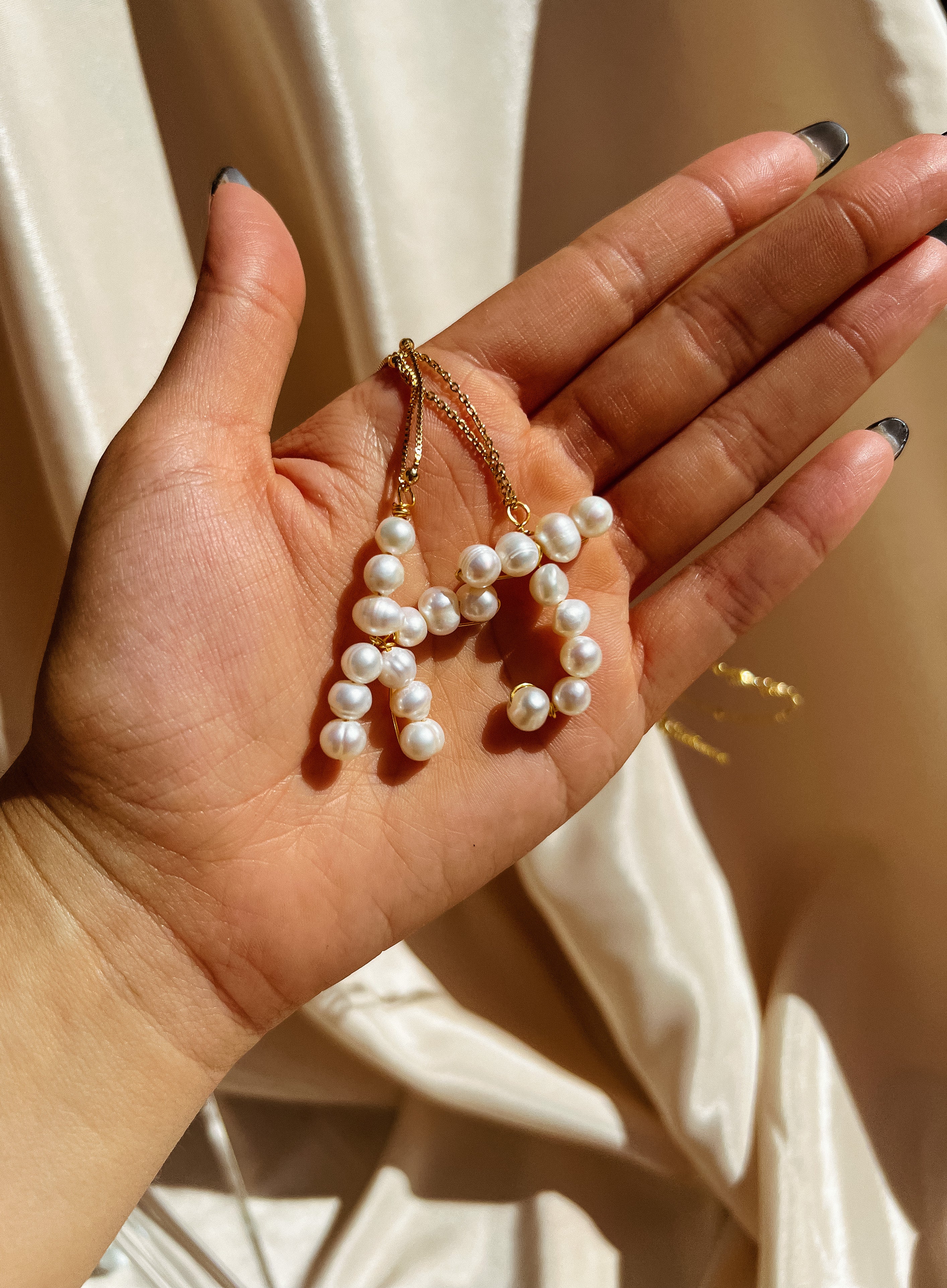 Fedora Initial Necklace