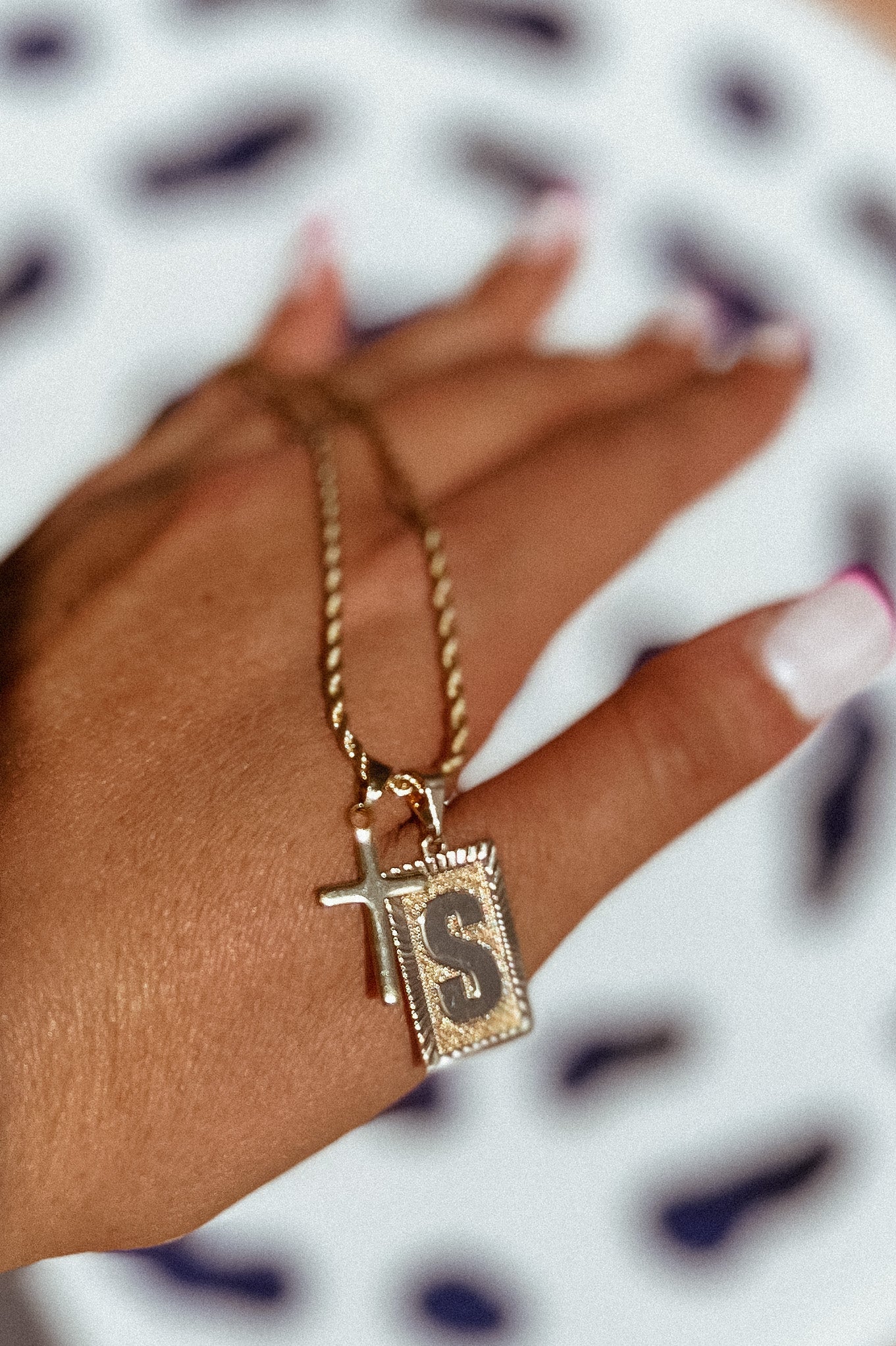 Evangeline Initial Necklace
