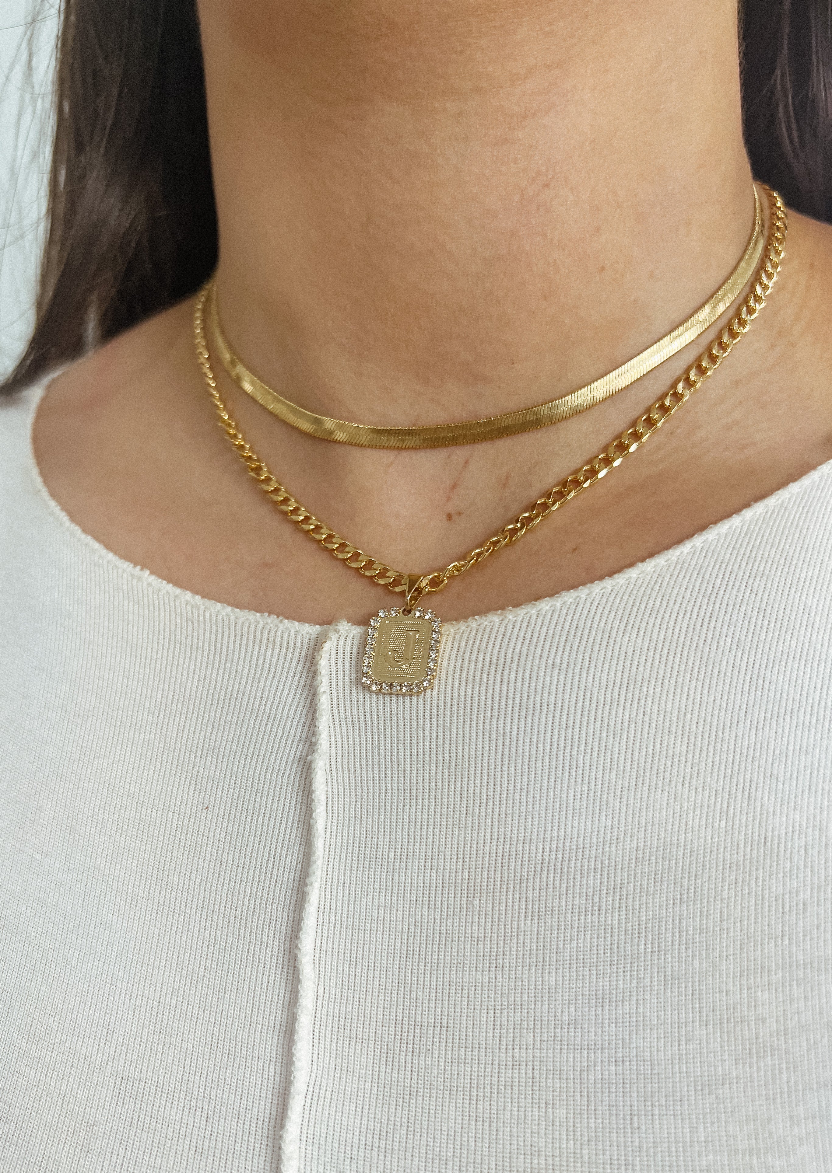 Tifanny Tag Necklace