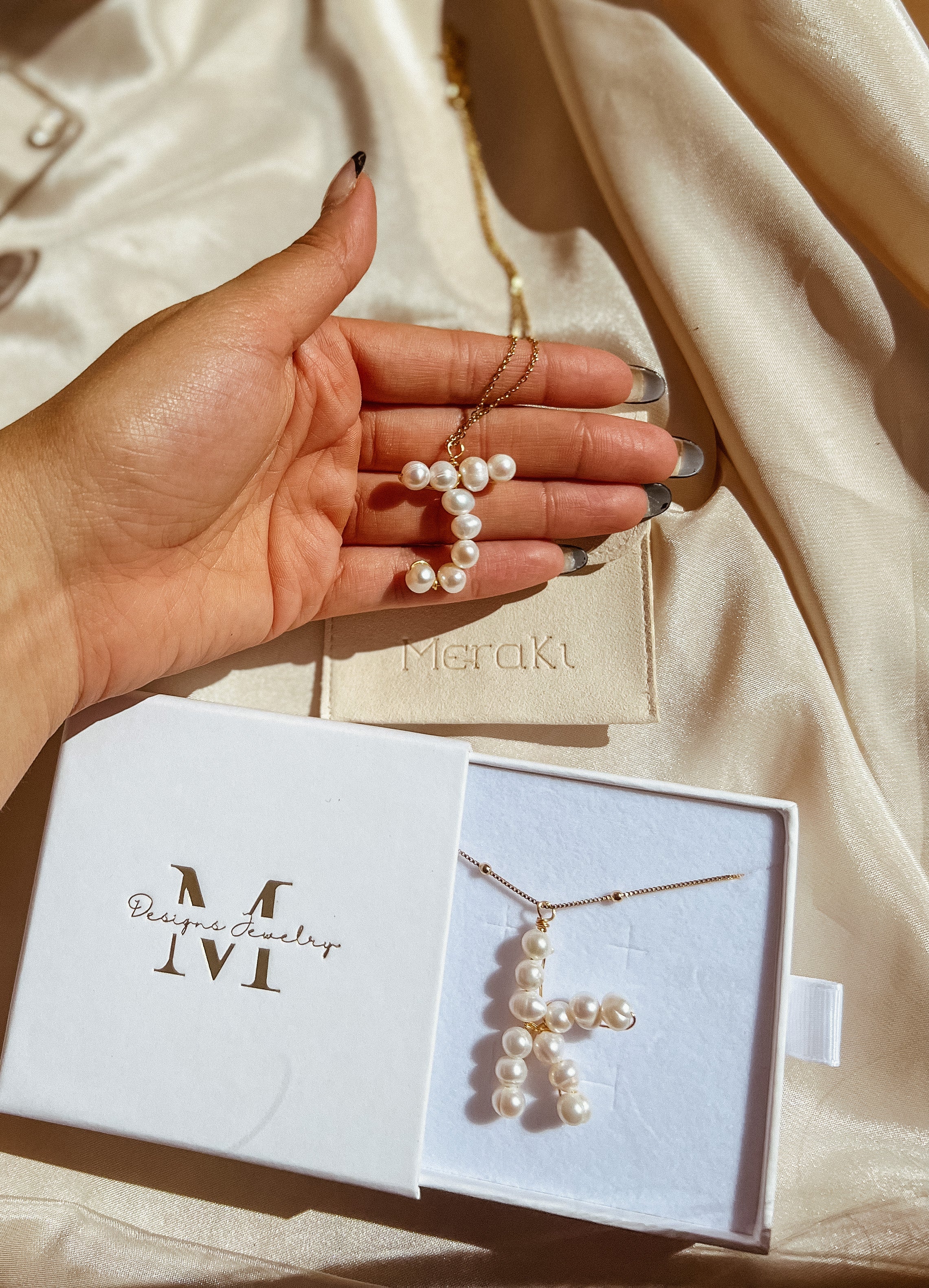 Fedora Initial Necklace