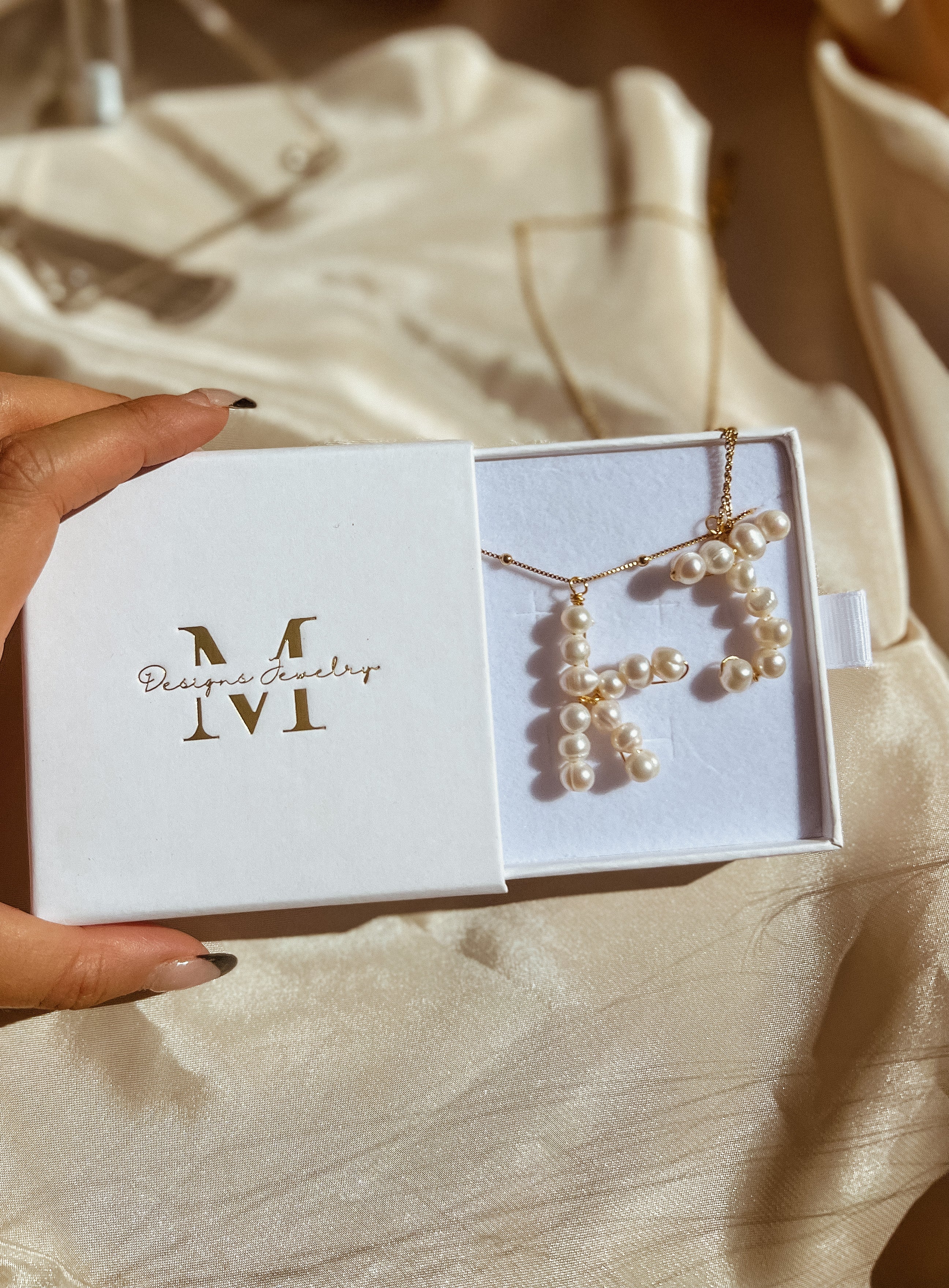 Fedora Initial Necklace