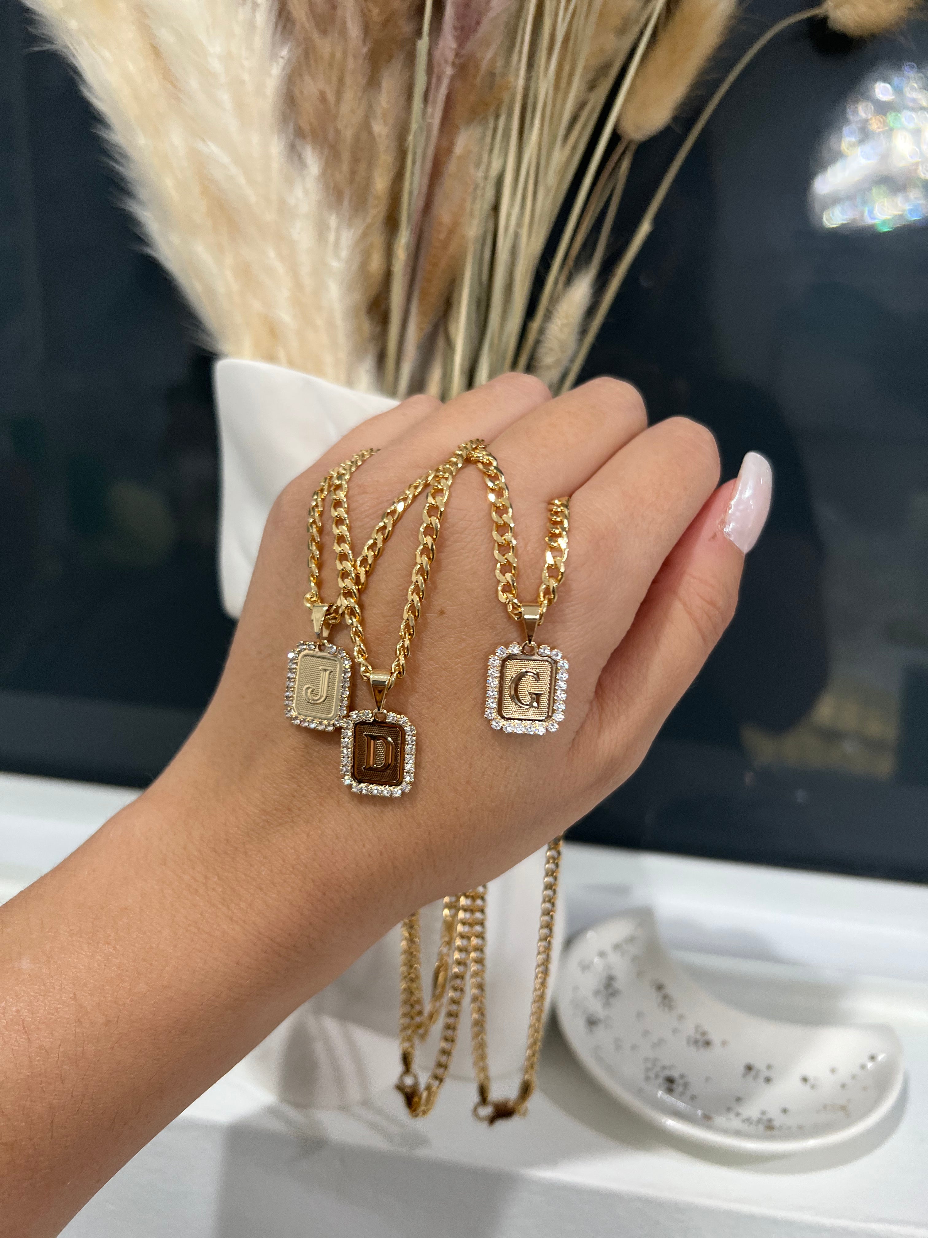 Tifanny Tag Necklace