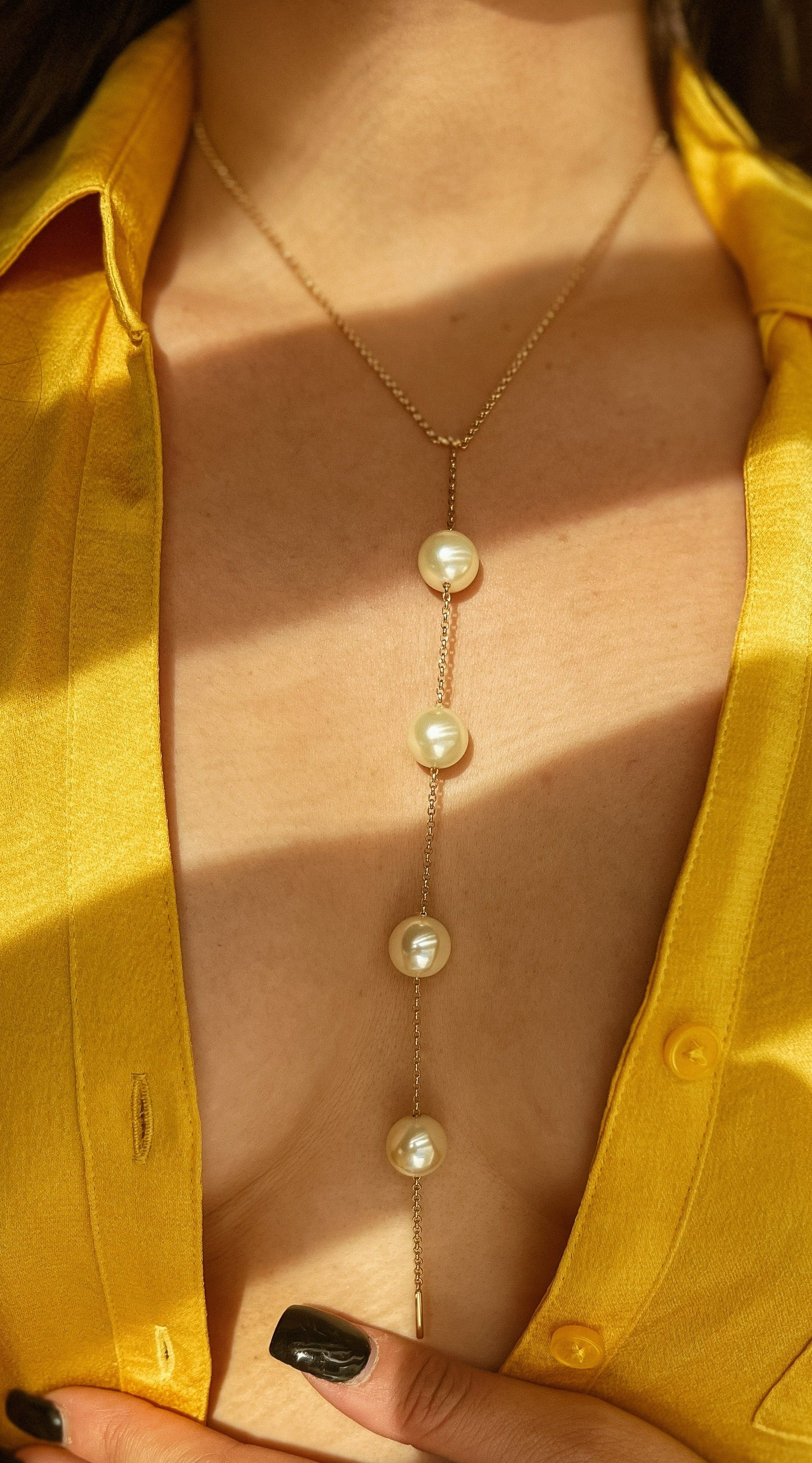 Hestia Lariat Necklace