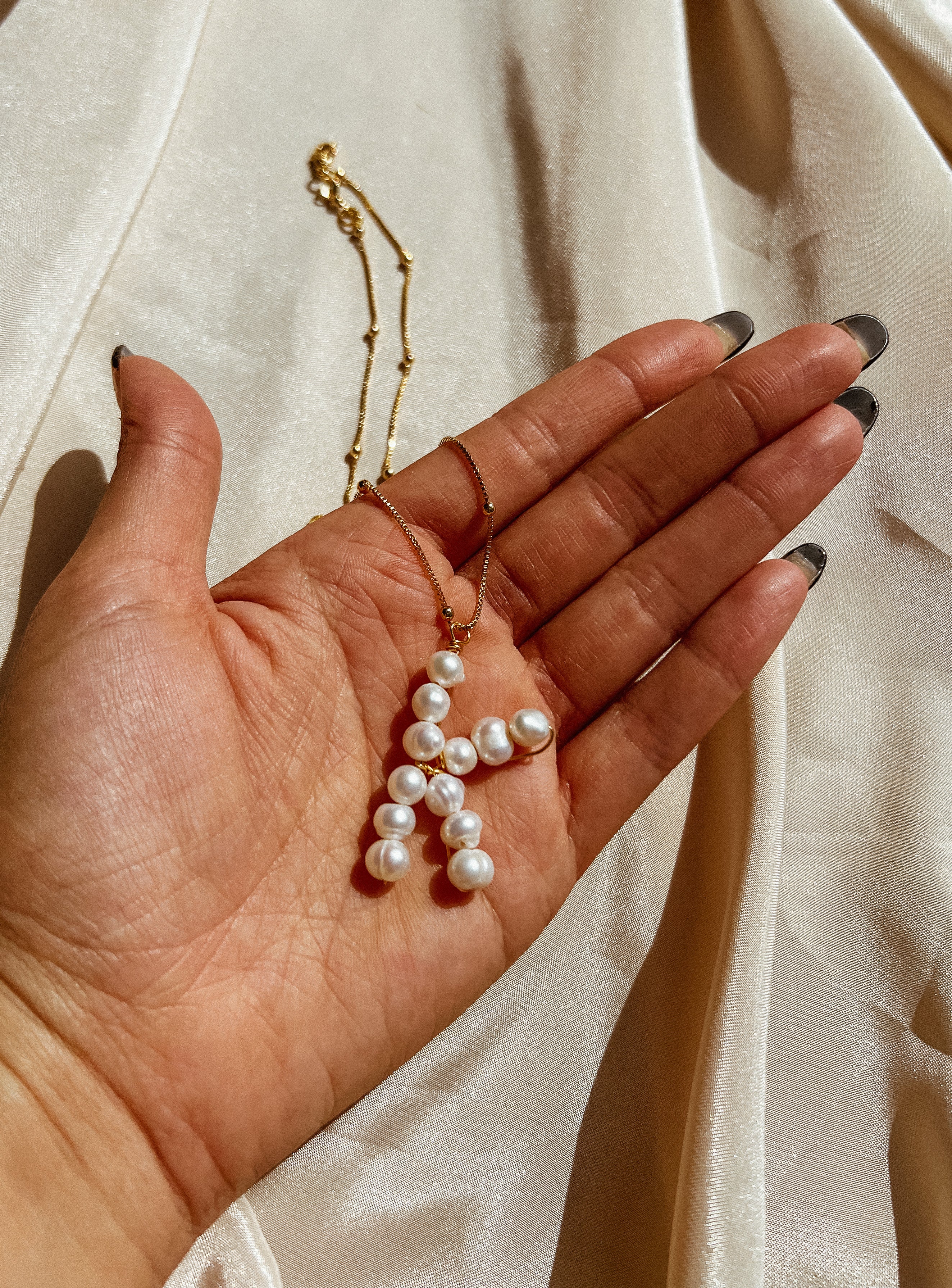 Fedora Initial Necklace