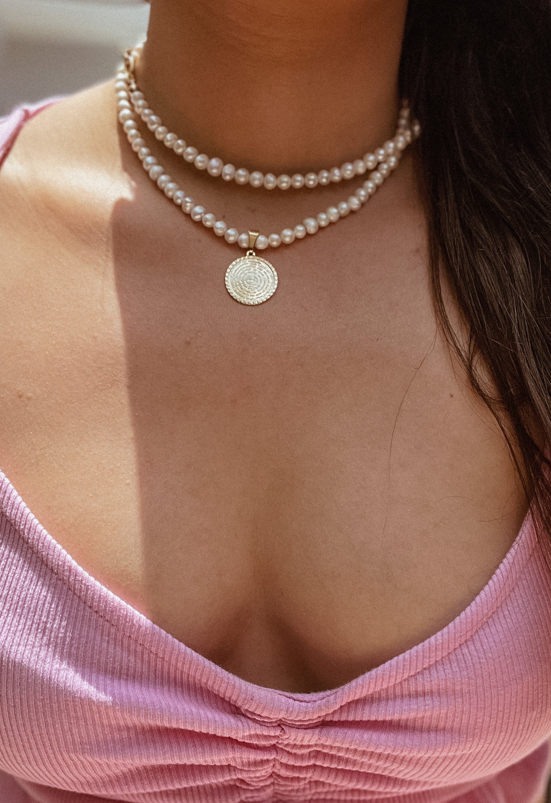 Prayer Pearl necklace