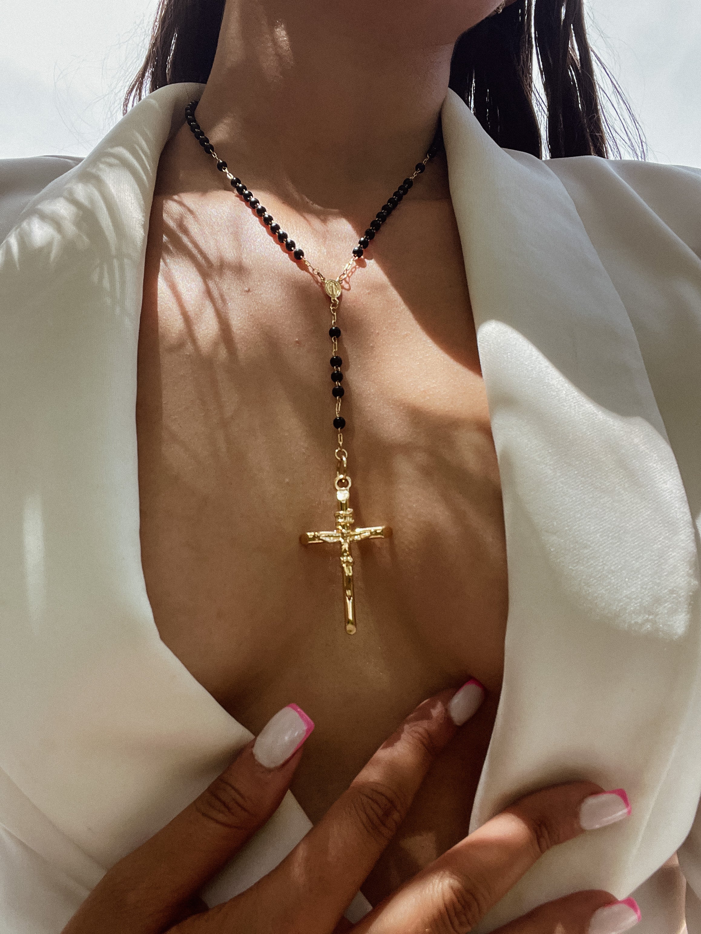Onyx Rosary